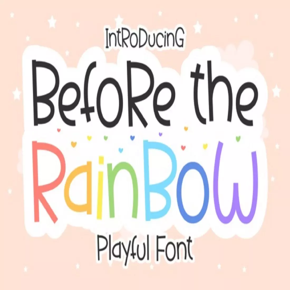 Before the Rainbow Font cover image.