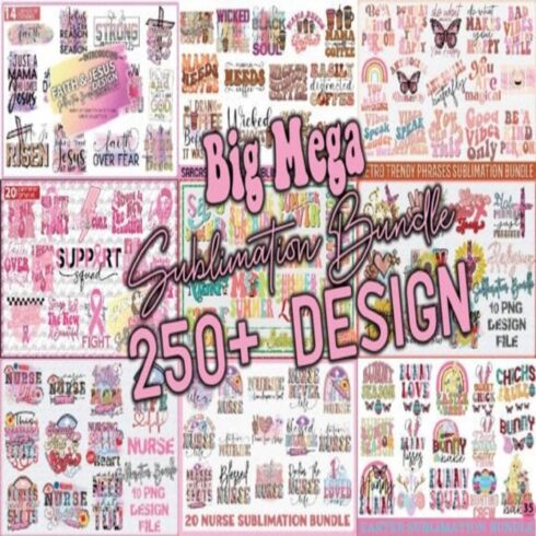 Big Mega Sublimation Bundle cover image.