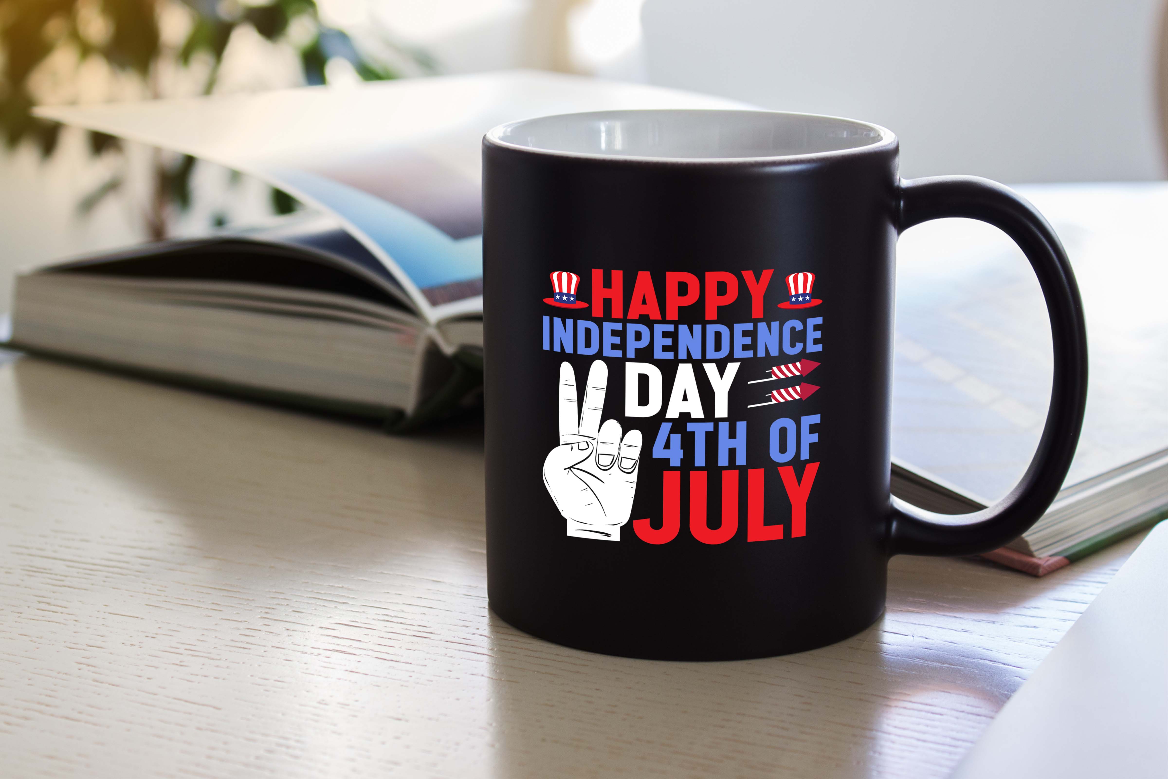 black mug mock up 230