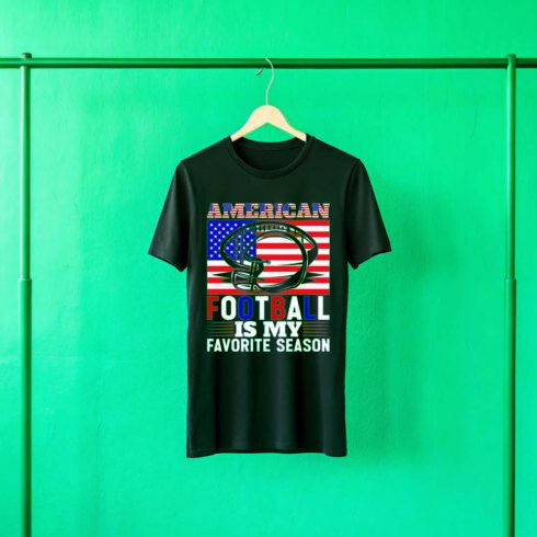 American Football T-shirt Design cover image.