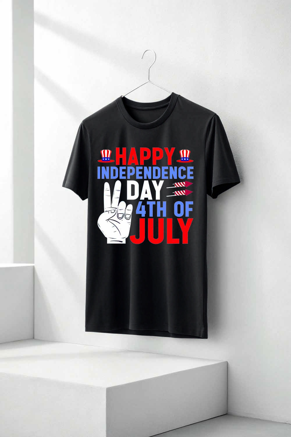 4th of July t shirt design pinterest preview image.