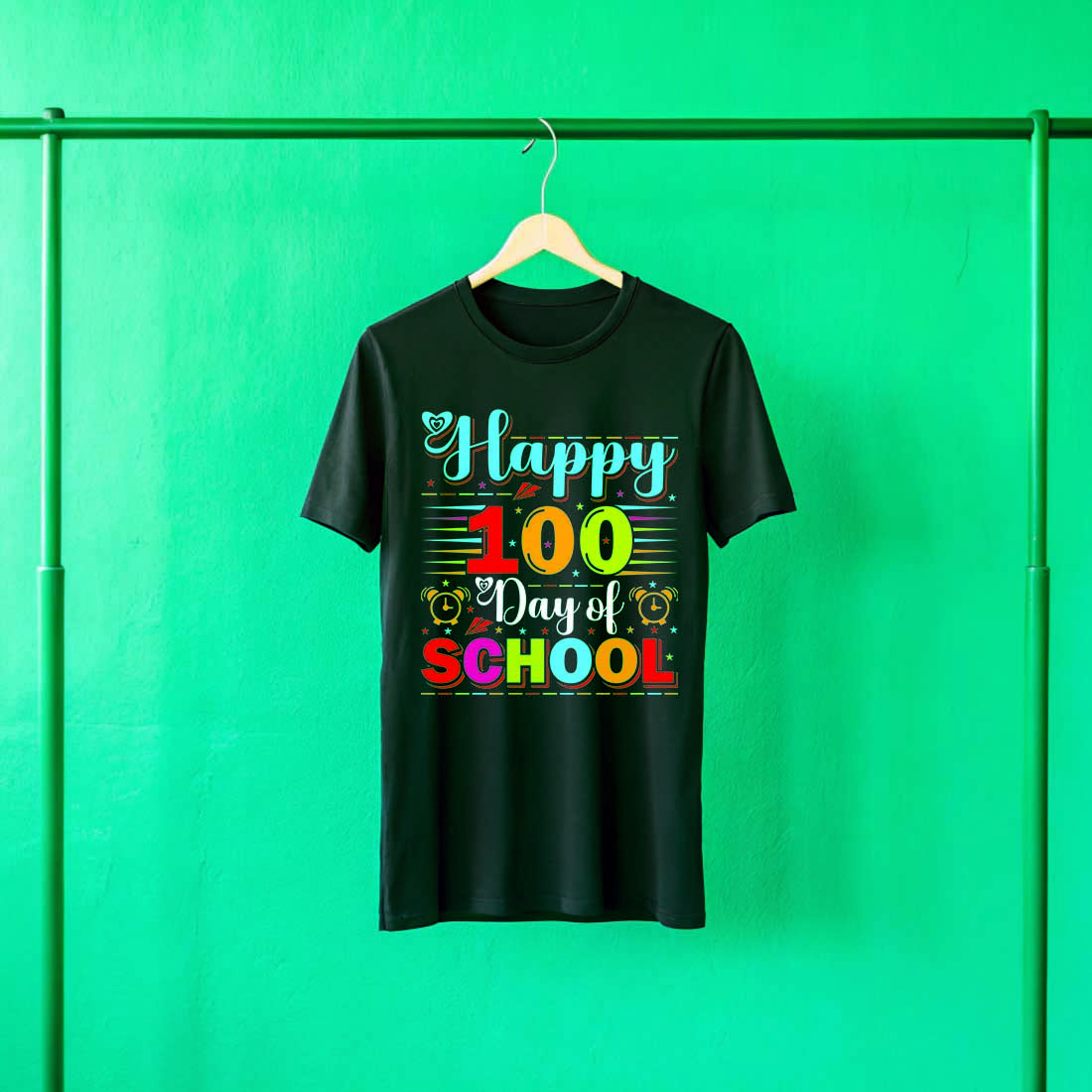 black t shirt mockup 204