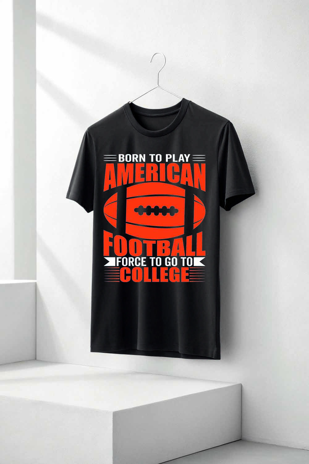 American Football T-shirt Design  pinterest preview image.
