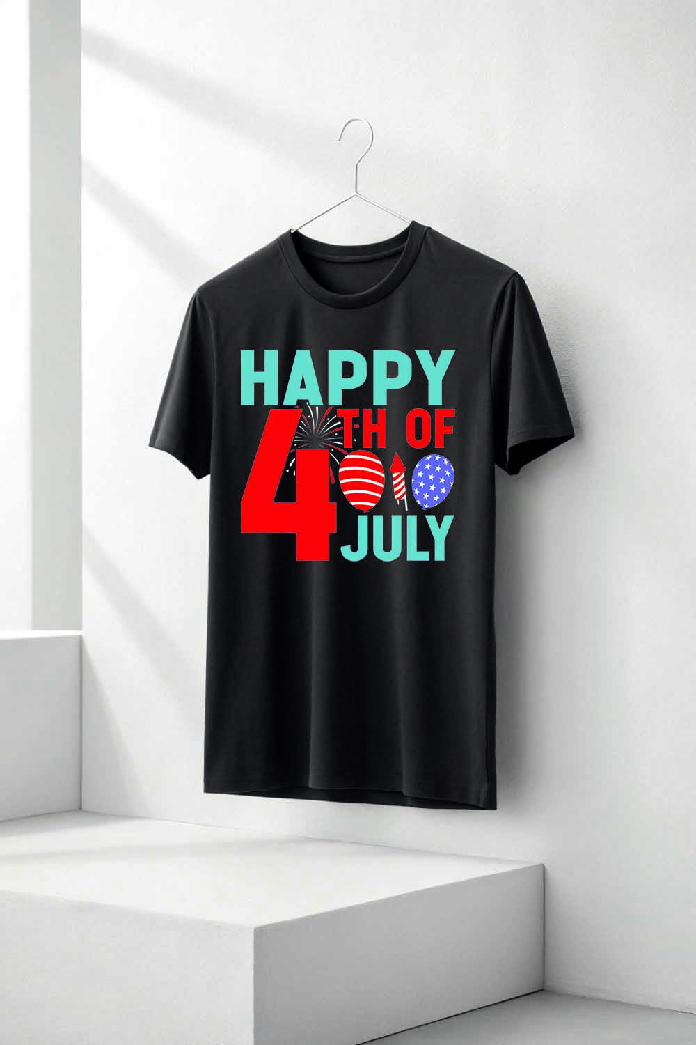 4th of July t shirt design pinterest preview image.
