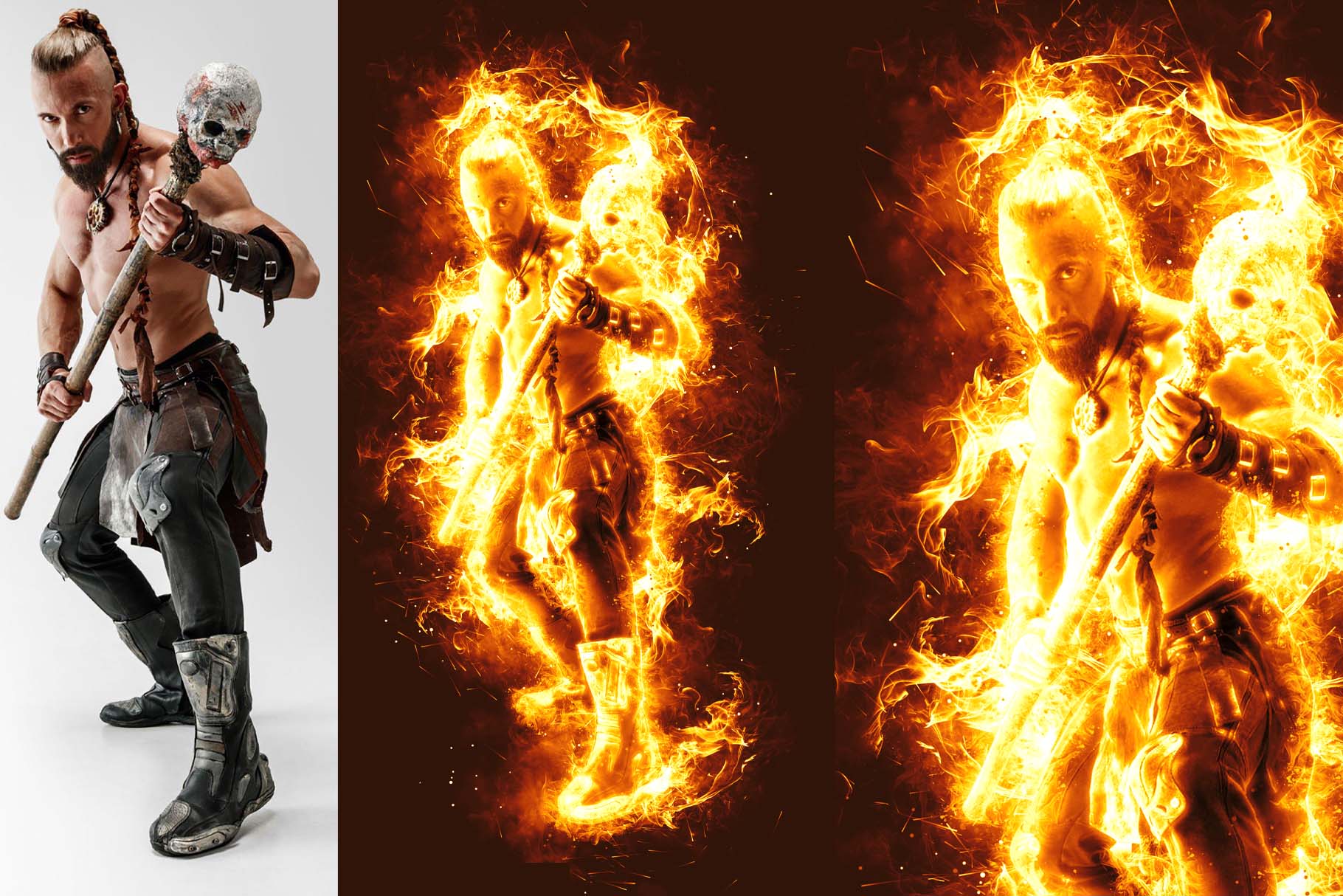 blazing energy photo effect 12 336