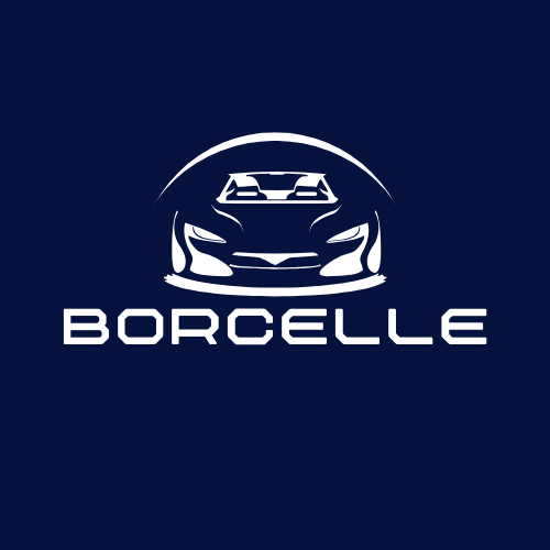 blue and red minimalist car detailing logo 553