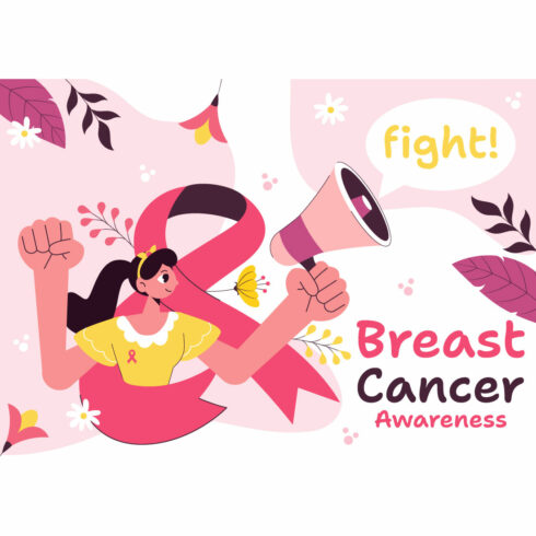 11 Breast Cancer Awareness Month Illustration cover image.