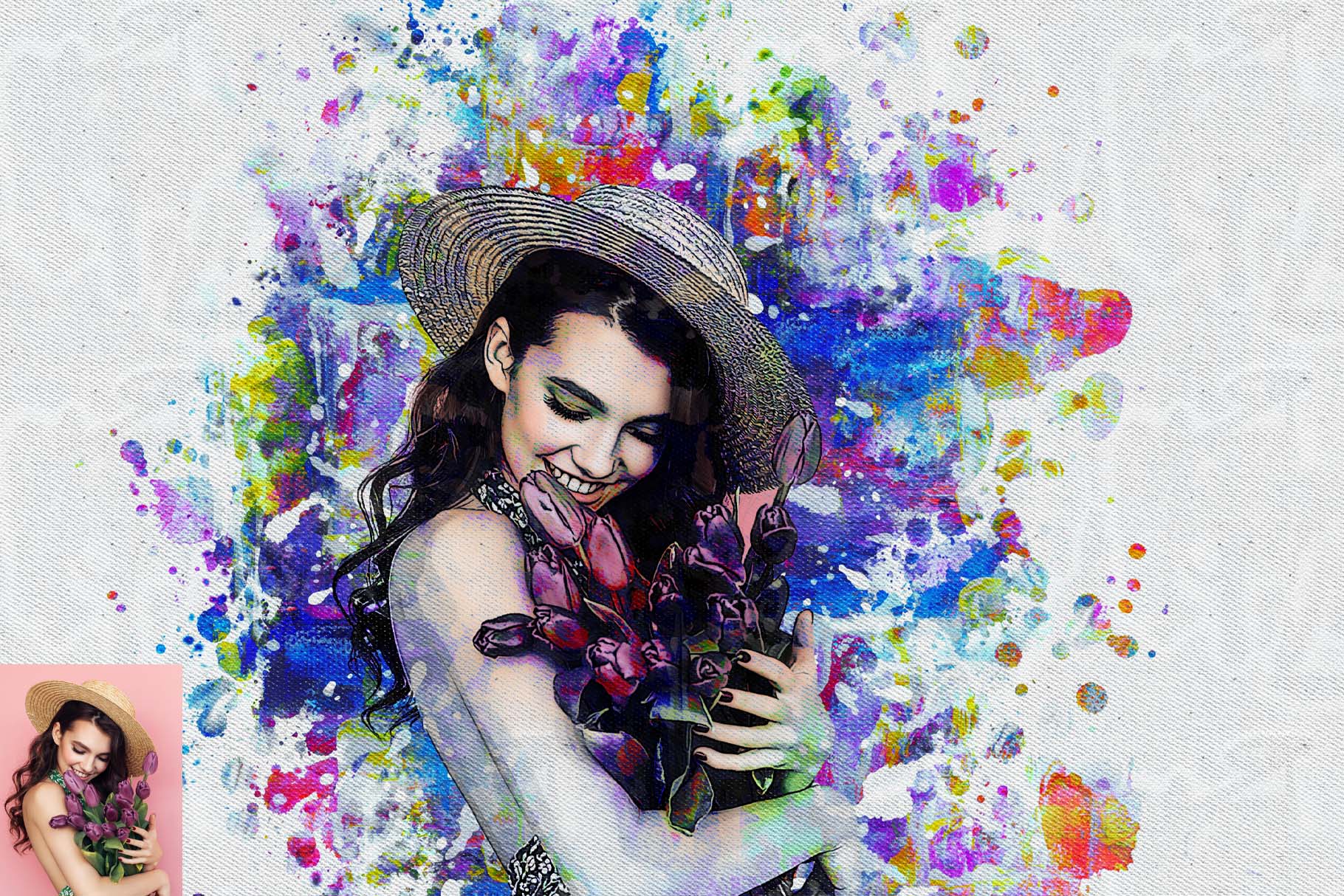 canvabrush art photoshop action 7 748