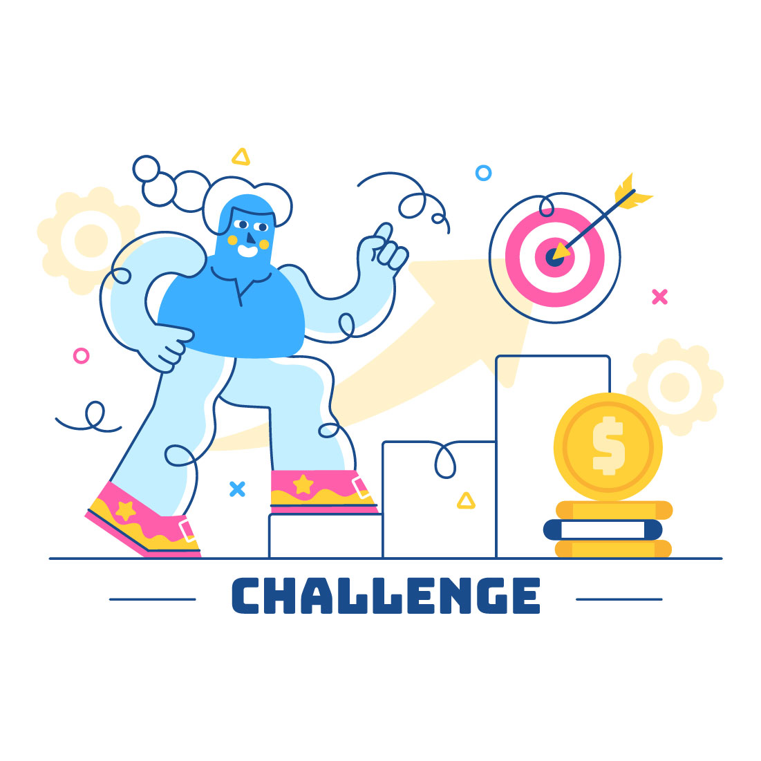 10 Business Challenge Illustration cover image.