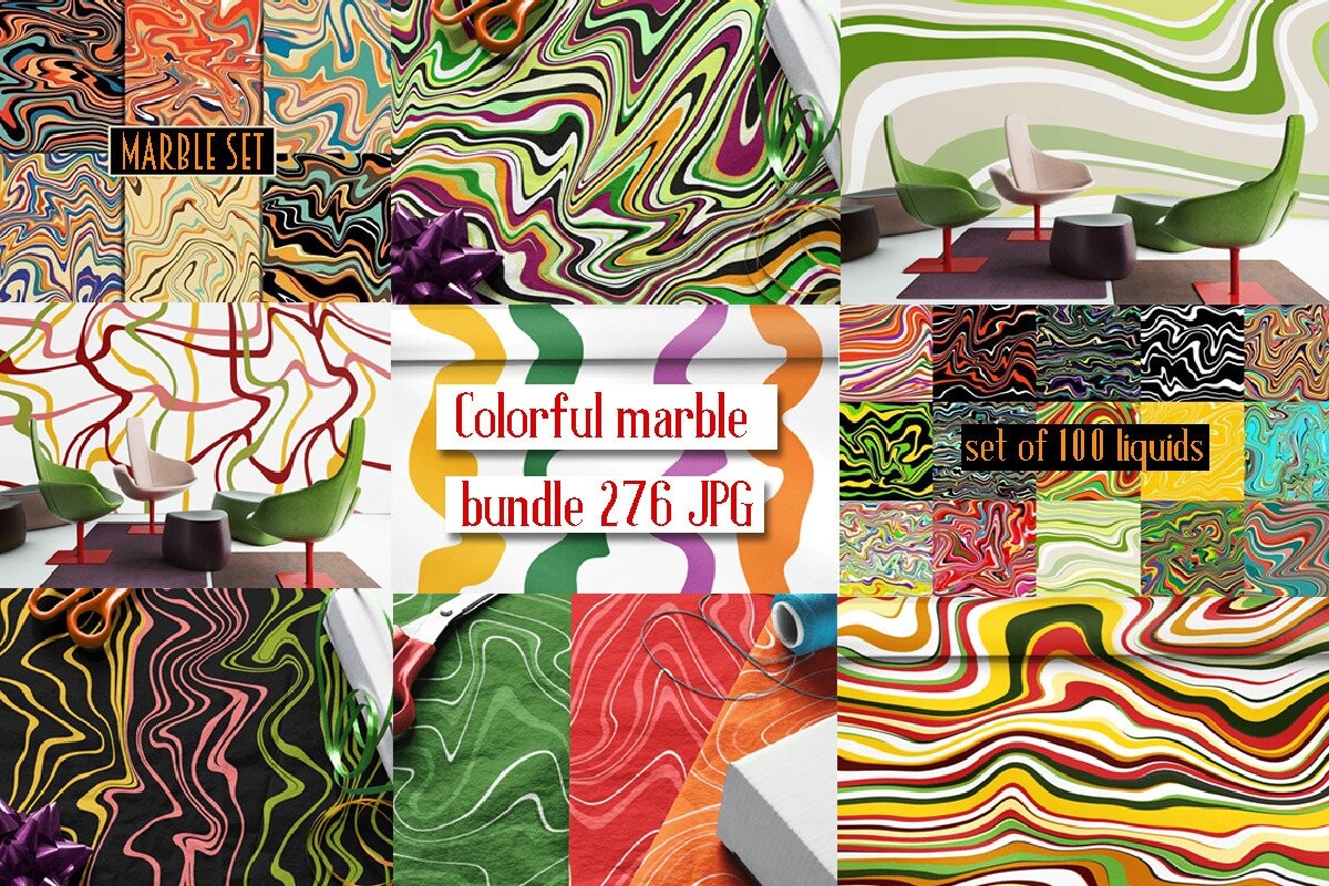 colorful marble bundle bundles 125483847 1 725