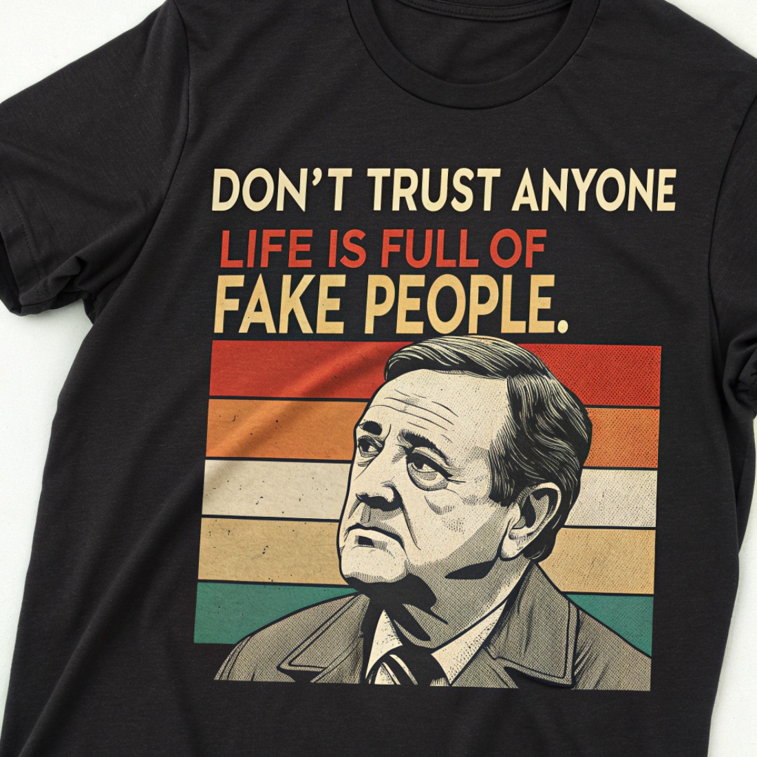 Don't trust anyone life is full of fake people preview image.