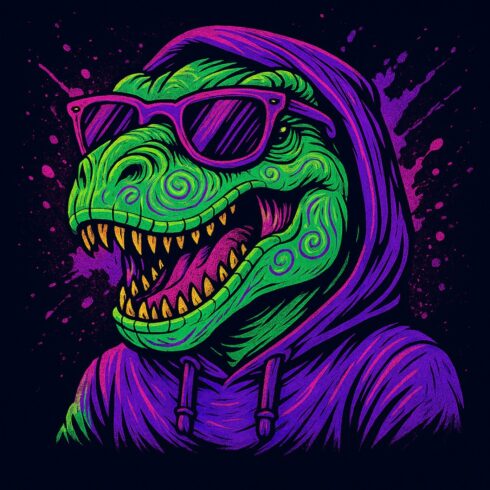 6 Animal Design for T-shirt cover image.