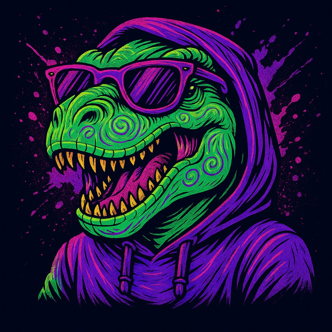 6 Animal Design for T-shirt cover image.