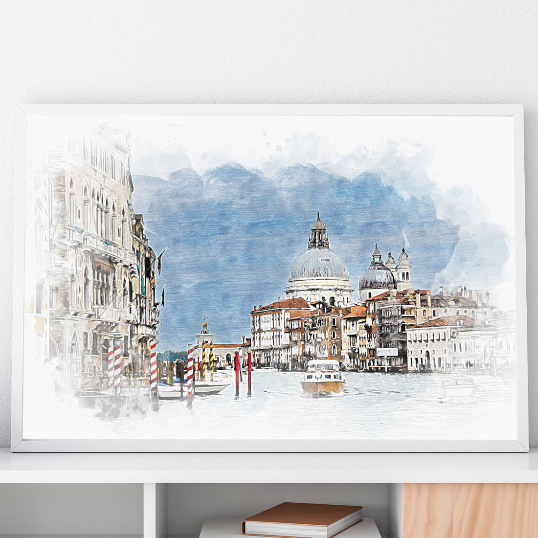 Canvas Watercolor Paint Art Effect cover image.