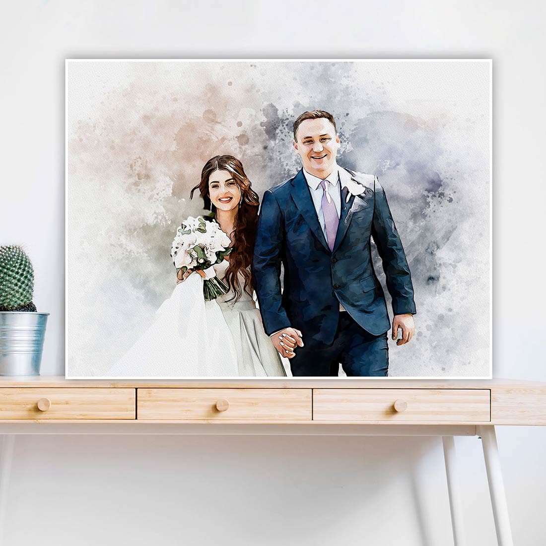 Instant Wedding Art Creation preview image.