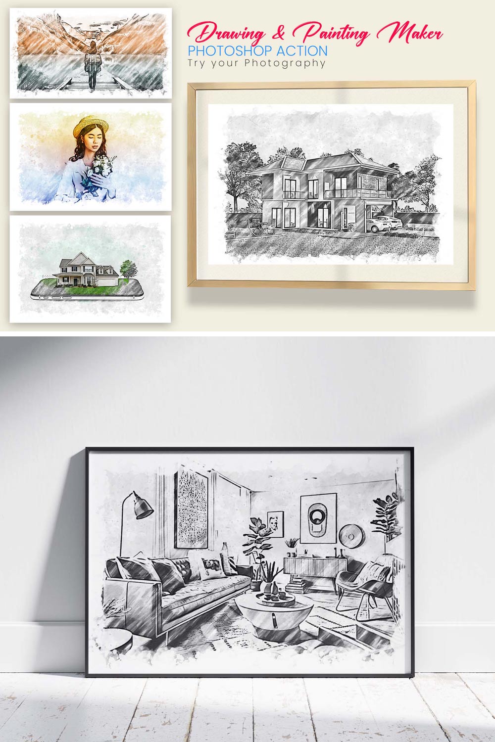 Drawing & Painting Maker pinterest preview image.