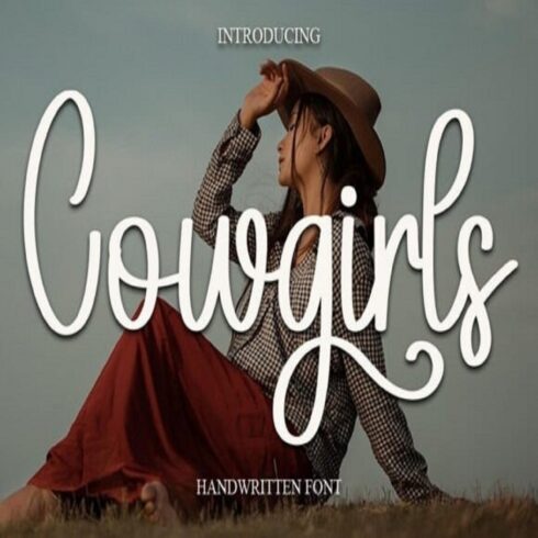 Cowgirls Font cover image.