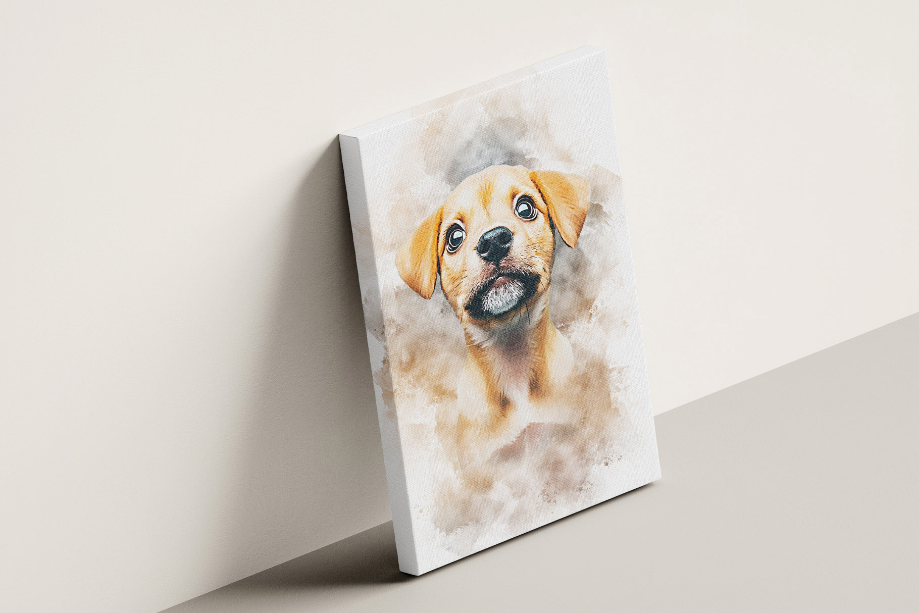 custom watercolor pet portrait templat 12 874