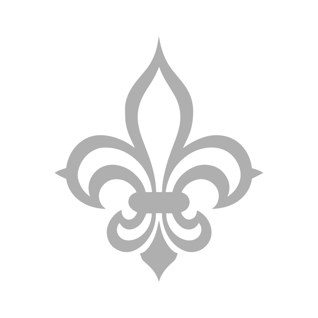 Fleur-de-Lis Symbol Vector preview image.