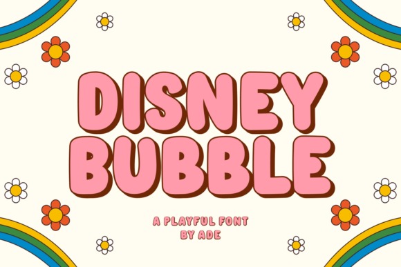 disney bubble fonts 116100241 1 952