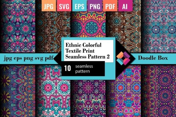 ethnic textile print seamless pa 274
