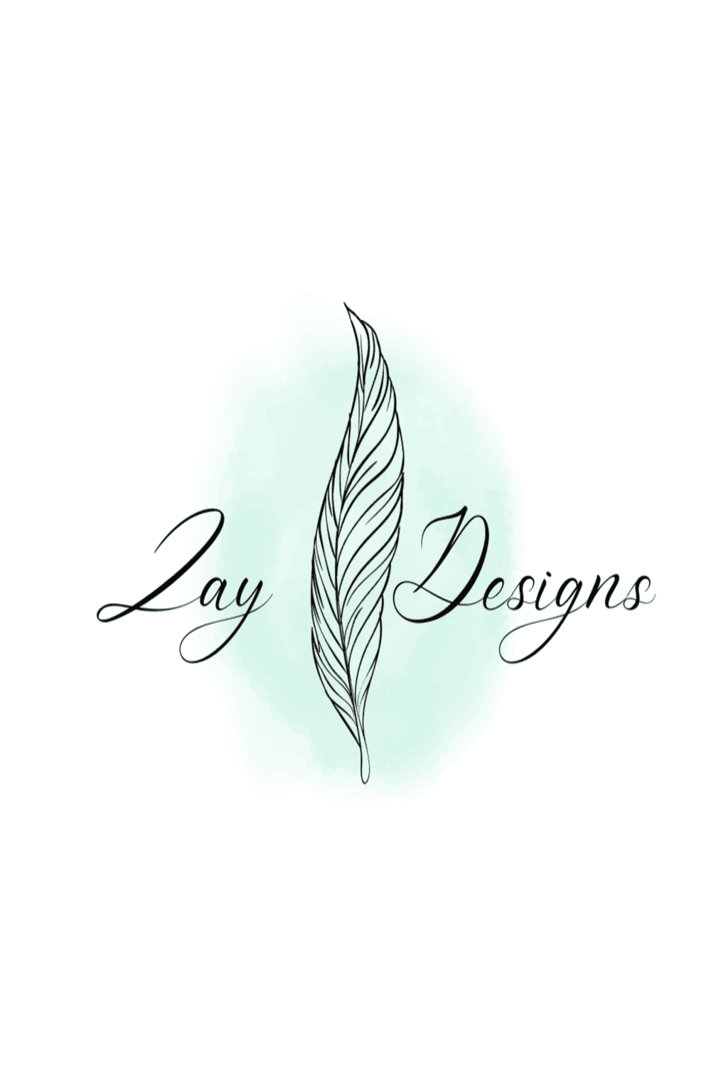 logo & business card template pinterest preview image.