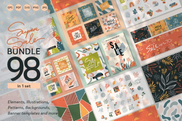 free 98 in 1 sale abstract eleme 278
