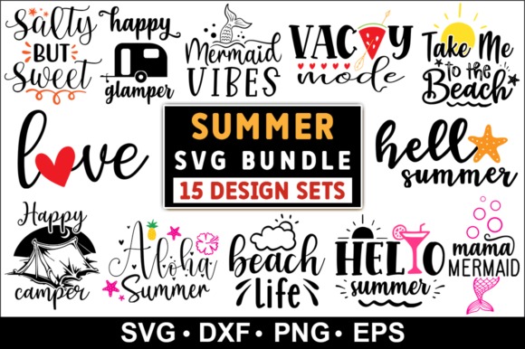 free summer quotes svg bundle su 38