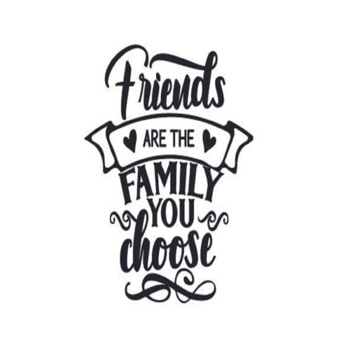 Friends Are the Family You Choose cover image.