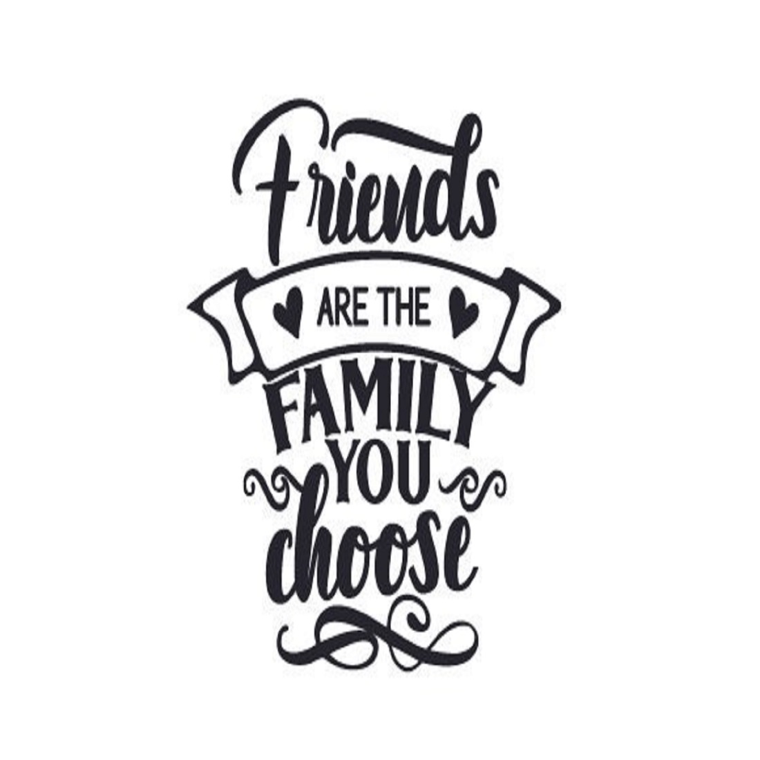 Friends Are the Family You Choose preview image.