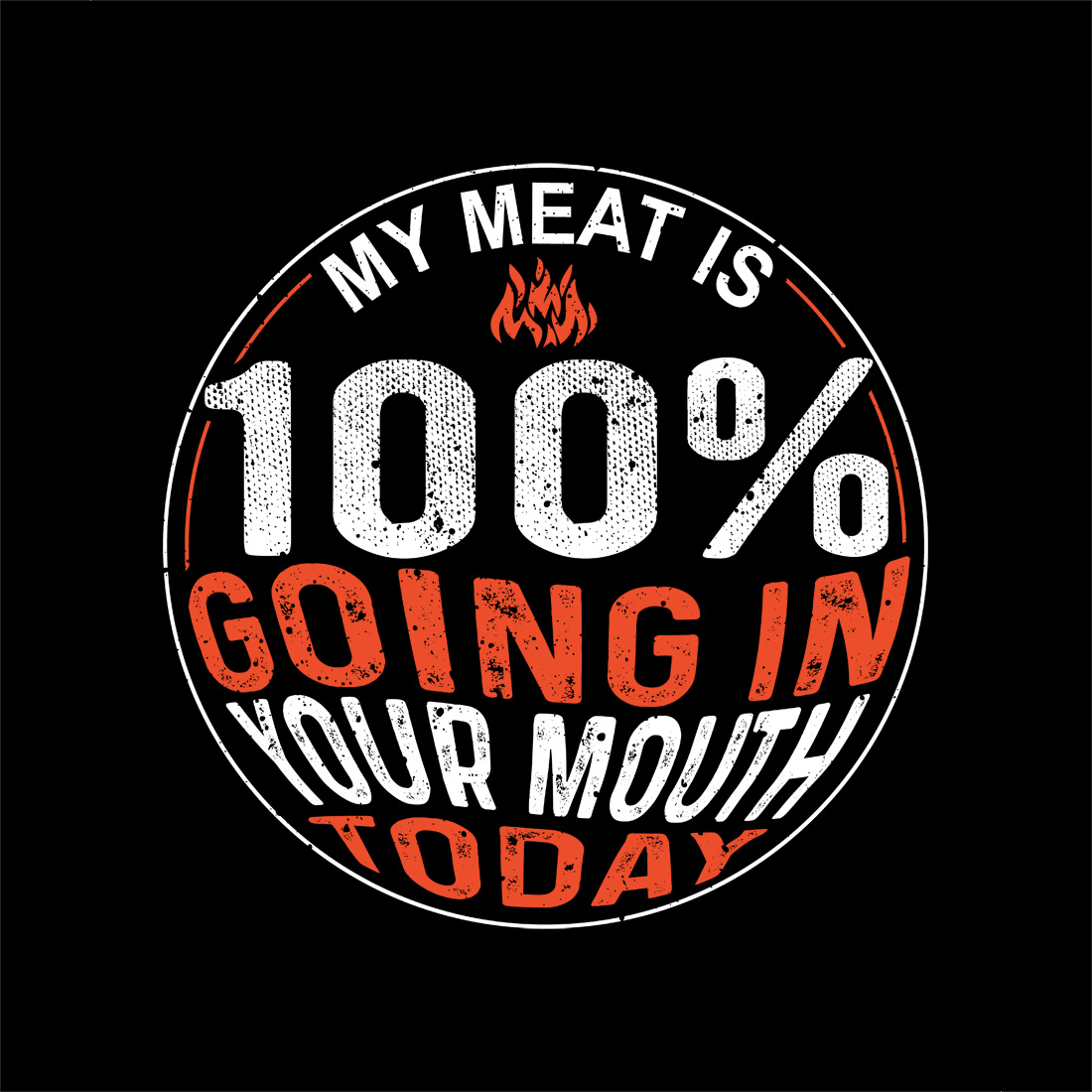 Funny BBQ graphic perfect for backyard chefs and summer parties BBQ graphic design preview image.