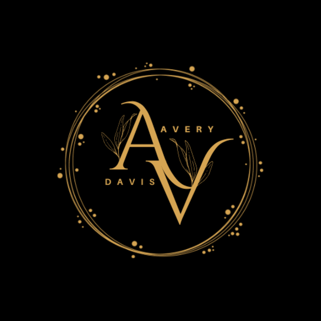 AV LOGO AND BUSINESS CARD preview image.