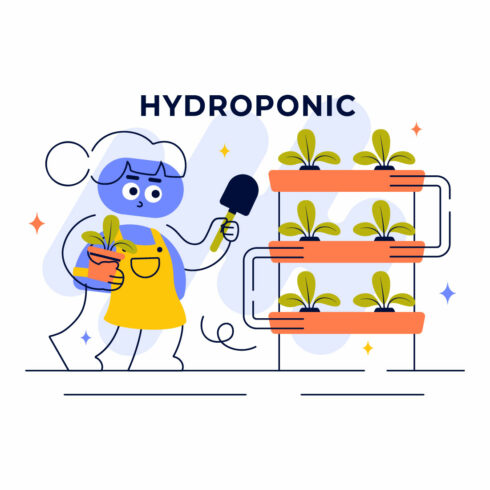 10 Hydroponics Technology Illustration cover image.