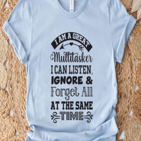I Am a Great Multitasker I Can Listen, I cover image.