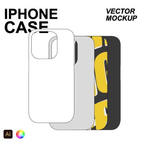 iPhone Case Vector Mockup cover image.