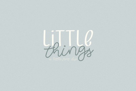 little things duo fonts 12583755 206