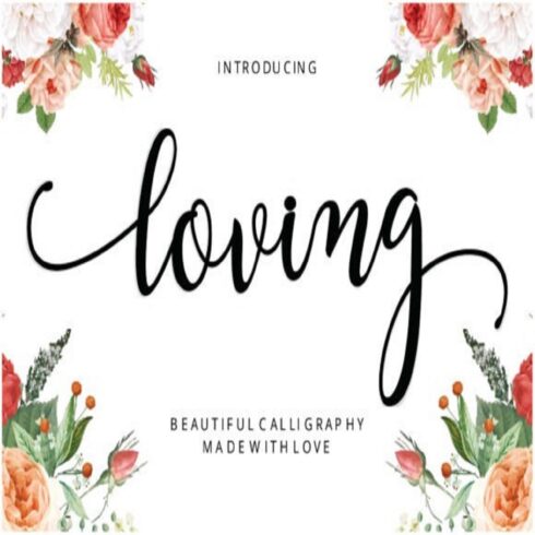 Loving Font cover image.