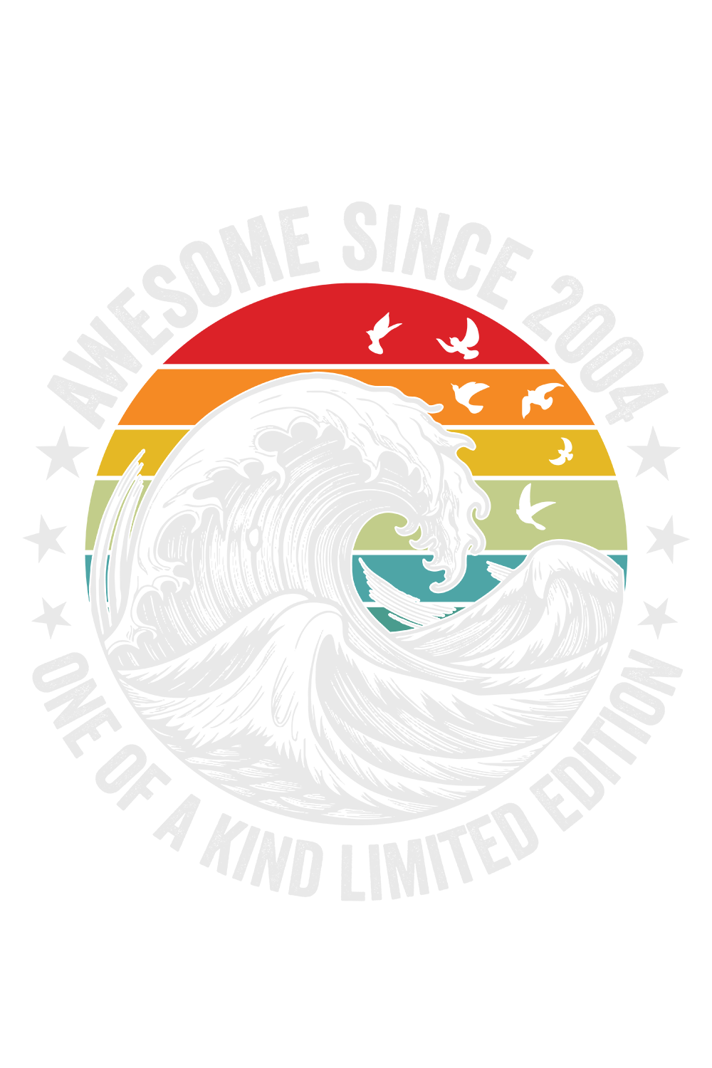 Awesome Since 2004 One Of A Kind Limited Edition pinterest preview image.