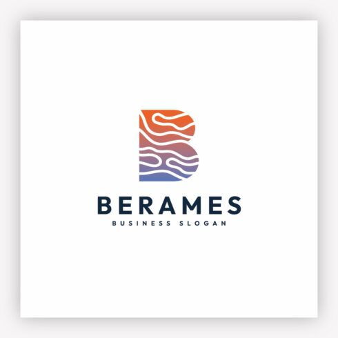 Berames Wavy Letter B Logo cover image.