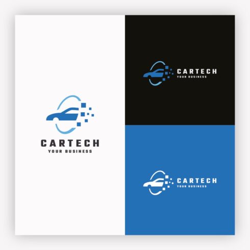 Car Tech - Digital Automotive & Tech Logo cover image.