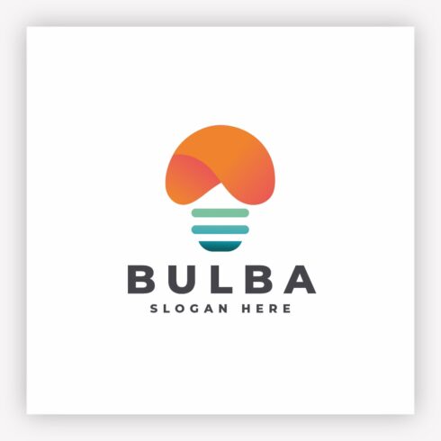 Bulba Idea Lightbulb Logo cover image.