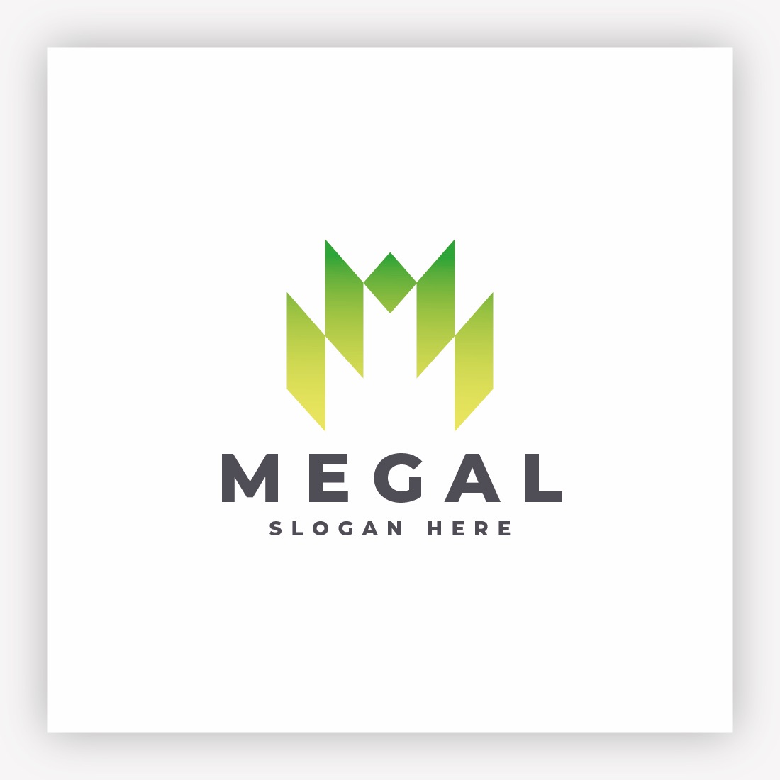 Megal Abstract M Logo cover image.