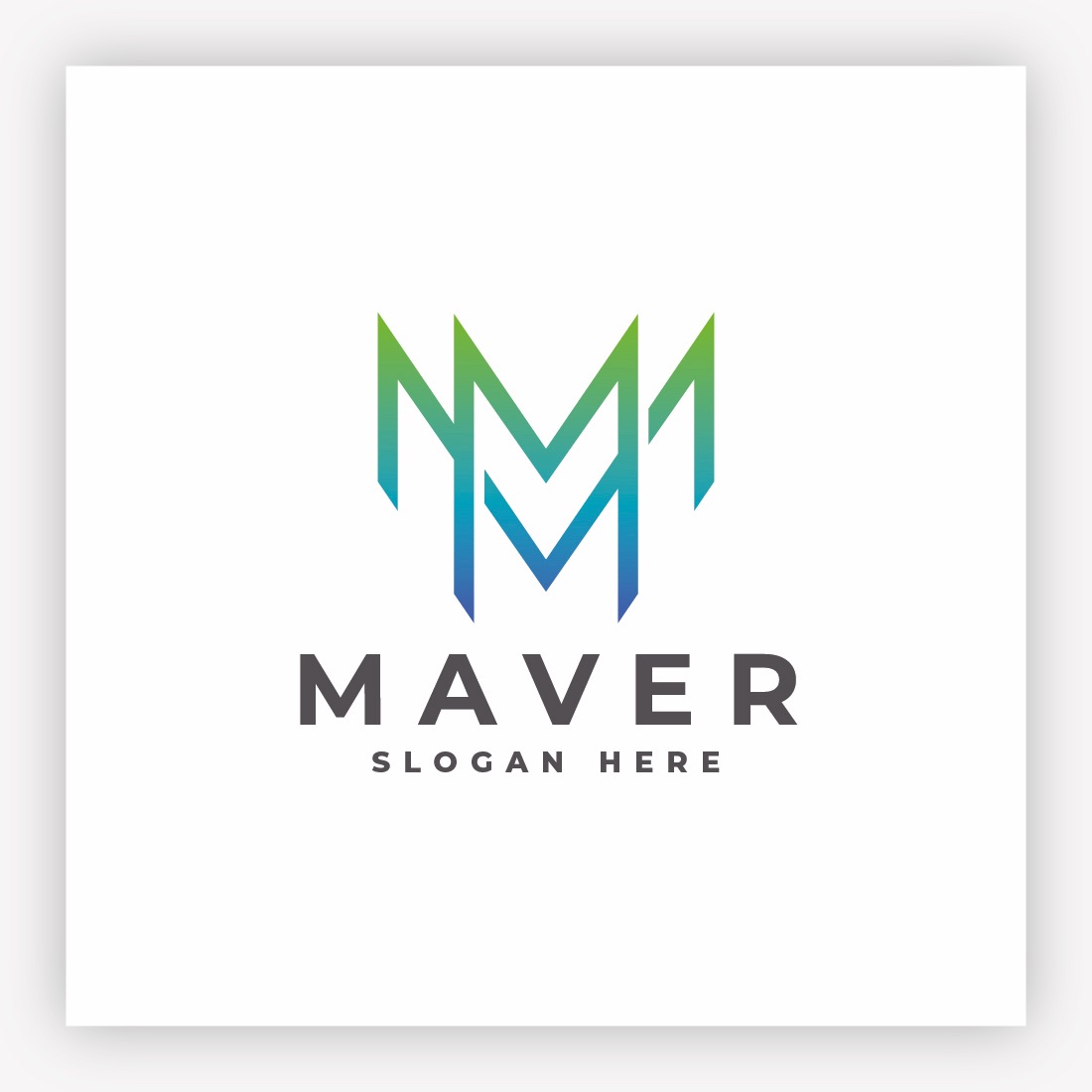 Maver Abstract M Logo cover image.