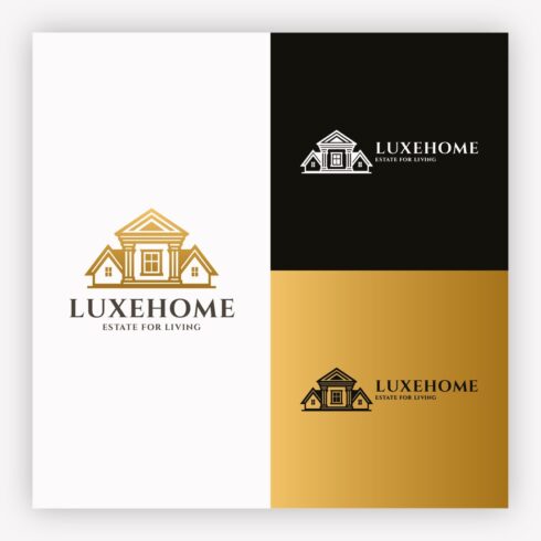 Premium Luxury Real Estate Logo cover image.