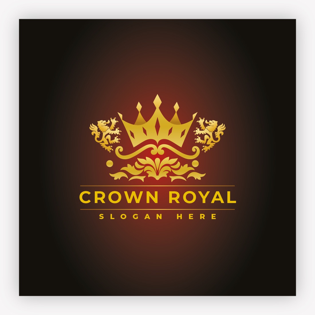 Crown Royal Emblem Logo preview image.