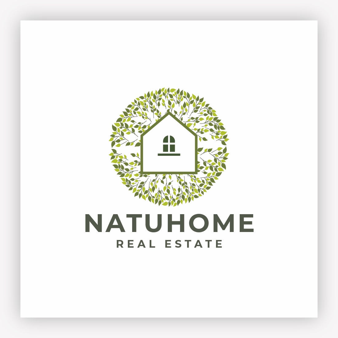 NatuHome Green House Logo cover image.