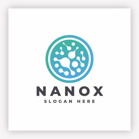 Nanox Molecular Circle Logo cover image.