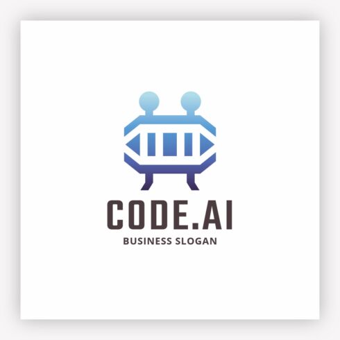 Codeai Data Code Robot Logo cover image.