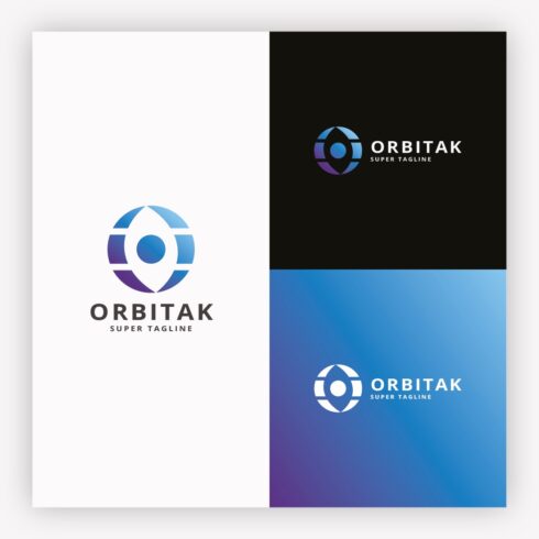 Orbitak Letter O - Modern Orbit & Connectivity Tech Logo cover image.