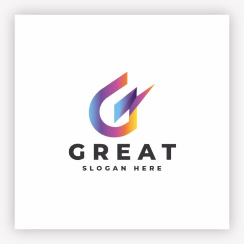Great Letter G Abstract Logo cover image.